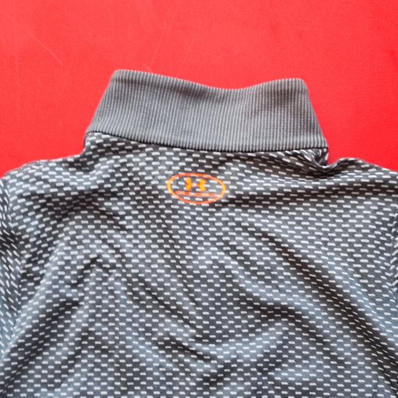 Under Armour sweatshirt grey 1/4 zip up girl youth size L - Picture 2 of 6